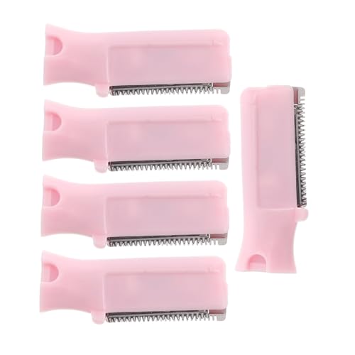 MERRYHAPY 5 Stück Teiliges Augenbrauen Ersetzungs Klingen aus Edelstahl Präzise Trimmerköpfe für Gesichtshaarentfernung Langlebig Kompakt für Damen Make Up Tasche und Reisen von MERRYHAPY