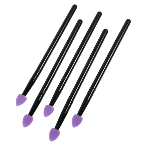 MERRYHAPY 5stücke Silikon Lidschattenpinsel Augen-make-up-pinsel Kosmetikpinsel Für Lidschatten Und Mehr von MERRYHAPY