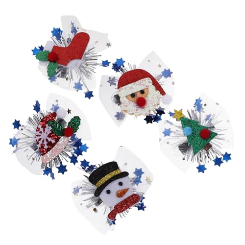 MERRYHAPY 5stücke Teiliges Weihnachts-haarspangen Für Junge Mädchen Süße Weihnachtsmotive Wie Rentier Schneemann Und Weihnachtsbaum Hochwertige Haarschmuck-accessoires Für Festliche MERRYHAPY 5stücke Teiliges Weihnachts-haarspangen Für Junge Mädchen Süße Weihnachtsmotive Wie Rentier Schneemann Und Weihnachtsbaum Hochwertige Haarschmuck-accessoires Für Festliche von MERRYHAPY