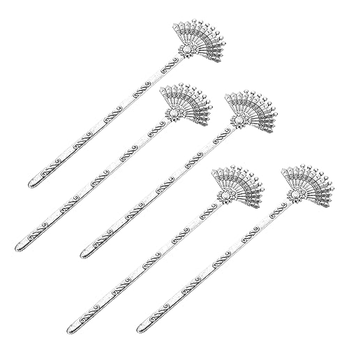 MERRYHAPY 5stücke Vintage Haarnadel Aus Legierung Retro Haarnadel Antike Fächer Haarstab Für Damen von MERRYHAPY