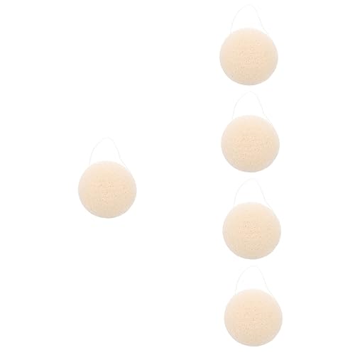 MERRYHAPY 5stücke Facial Makeup Remover Schwamm Reinigungswerkzeug Für Gesicht Sanft Exfolierende Gesichtsreinigungsschwämme Wiederverwendbar Zum Entfernen Von Make-up Und Schmutz von MERRYHAPY