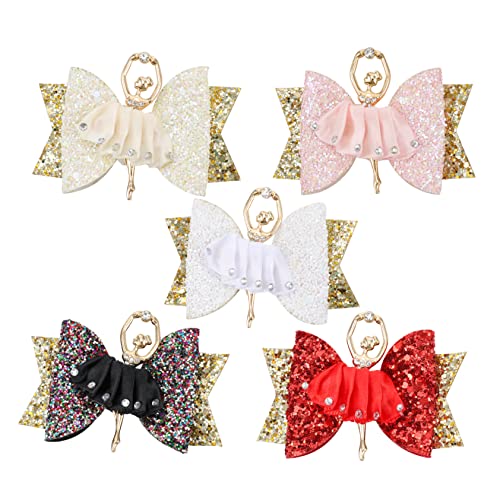 MERRYHAPY 5stücke Ballettmädchen Haarnadel Mit Strass Glänzende Puder Haarnadeln Strass Haarspangen Für Junge Mädchen Haar Zubehör Schöne Haarekoration Für Mädchen von MERRYHAPY