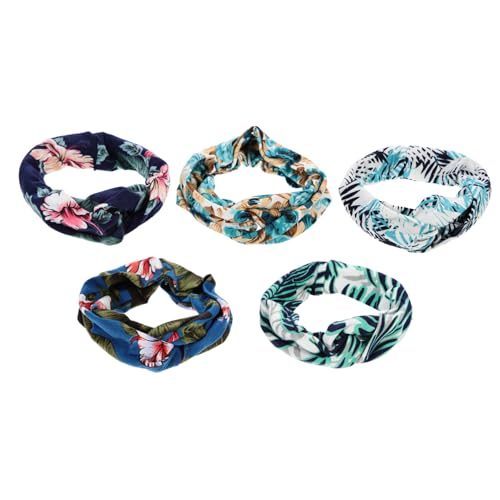 MERRYHAPY 5 Stücke Yoga Stirnbänder Elastische Workout Headwrap Mädchen Haarbänder Fitness Liefert Sport Stirnbänder von MERRYHAPY