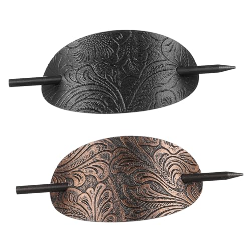 MERRYHAPY 6stücke Retro Haarspangen Aus Einfache Haarnadeln Für Duttfrisuren Eleganter Haarschmuck Für Damen Für Hochzeiten Und Partys Antikbraun von MERRYHAPY