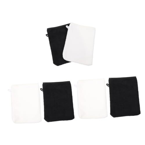 MERRYHAPY 6 stücke Sanfte Gesichts Handschuhe Weiche Make-Up Entferner Mitts Peeling Gesicht Waschen Werkzeug von MERRYHAPY