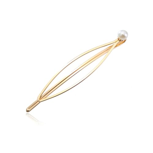 MERRYHAPY 6stücke Geometrische Haarspangen Hohlgedrehte Haarnadel Perlen-haarklammern Verschiedene Muster Für Damen Und Mädchen von MERRYHAPY