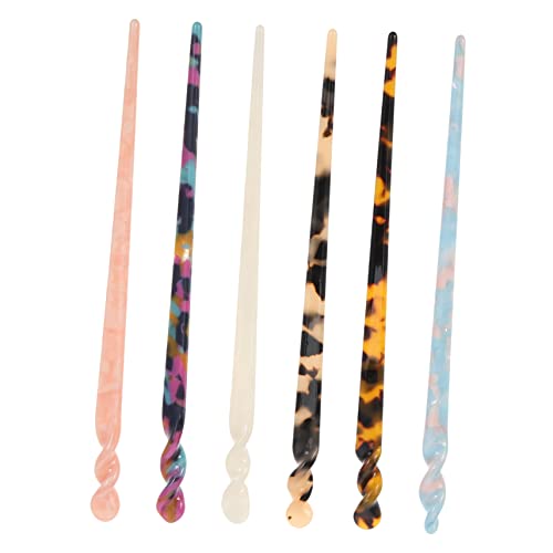 MERRYHAPY 6stücke Retro Haarnadeln Für Damen Elegante Haarschmuck-sticks Im Chinesischen Stil Für Hochsteckfrisuren Und Tägliches Tragen von MERRYHAPY