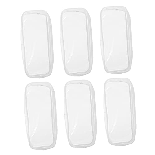 MERRYHAPY 6stücke Transparente wasserdichte Kosmetiktaschen Für Make-up Und Schreibwaren Für Aufbewahrung Und Organisation Von Stiften Notizen Und von MERRYHAPY