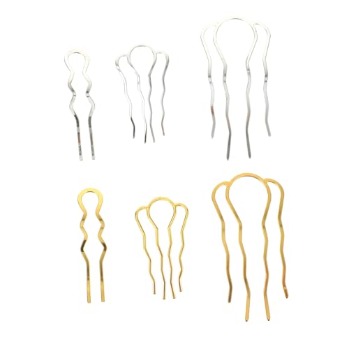 MERRYHAPY 6stücke U-förmige Haarnadeln Vintage Haarschmuck Haarnadeln Für Frauen Haarspangen Zubehör Für Einfache Frisuren von MERRYHAPY