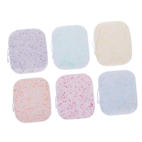 MERRYHAPY 6stücke Waschbare Gesichtsreinigungsschwämme Sanfte Make-up Entferner Aus Baumwolle Für Tägliche Gesichtsreinigung Und Make-up Entfernung Für Reisen Und Unterwegs von MERRYHAPY