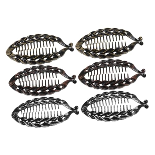 MERRYHAPY 6stücke Bananen-haarspange Für Frauen Mit Flexibles Verriegelung Haarspangen Für Feines Und Dickes Haar Lange Haar-accessoires Für Partys Und Reisen von MERRYHAPY