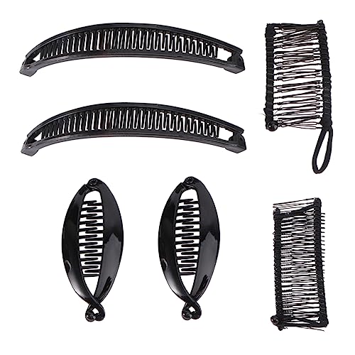 MERRYHAPY Haarklammer Haarnadel in Fischform Bananen-Haarspangen-Set für Frauen stabiler und modischer Pferdeschwanzhalter MERRYHAPY Haarklammer Haarnadel in Fischform Bananen-Haarspangen-Set für Frauen stabiler und modischer Pferdeschwanzhalter von MERRYHAPY