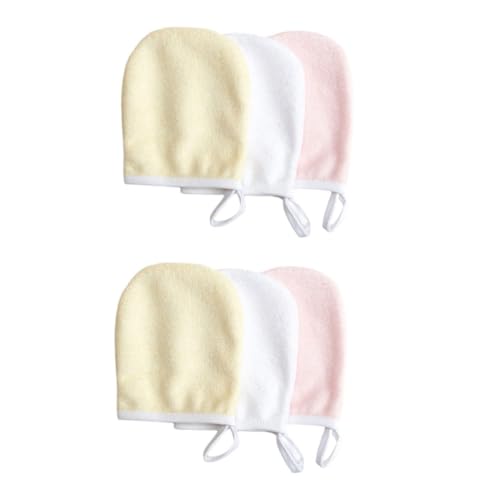 MERRYHAPY 6pcs Make-up-reinigungstuch Gesichtsreinigung Wiederverwendbare Make-up-pads Handtuch Für Frauen Zufällige Farbe von MERRYHAPY