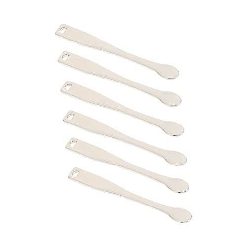 MERRYHAPY 6-teilige Metall-kosmetiklöffel Gesichtscremelöffel Werkzeuge Unterpaketlöffel Make-up-löffel Maskenapplikatorlöffel Kosmetikbedarf von MERRYHAPY