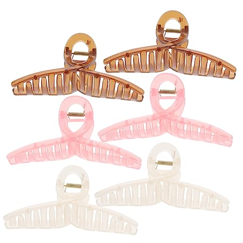 MERRYHAPY 6 Stück Große Haarklammern Für Dickes Haar Backenklammern Haltbare Haar-accessoires Für Frauen Und Mädchen MERRYHAPY 6 Stück Große Haarklammern Für Dickes Haar Backenklammern Haltbare Haar-accessoires Für Frauen Und Mädchen von MERRYHAPY