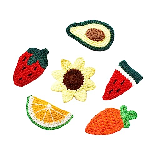 MERRYHAPY 6 Stück Fruchthaarnadeln Stoff Haarspangen Für Mädchen Haarschmuck Accessoires von MERRYHAPY