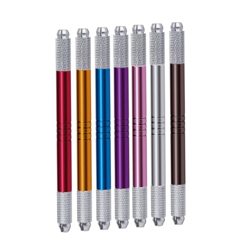 MERRYHAPY 7stücke Diy Augenbrauenstift Für Tattoos Professioneller Microblading-stift Handwerkzeug Für Augenbrauen Mit Feiner Spitze Für Präzise Sicher Und Bequem Anzuwenden von MERRYHAPY