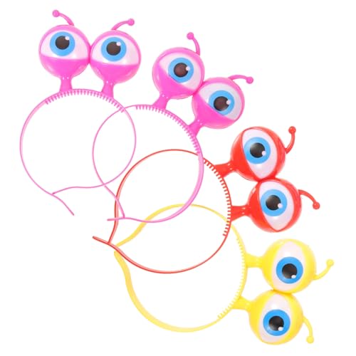 MERRYHAPY 8 Stk Party-Haarreifen Stirnbänder mit blinkenden -Augen glühen Party-Kopfbedeckung für Kinder party mitgebsel kinder kinderparty mitgebsel Haarband für Kinder Cartoon-Haar von MERRYHAPY