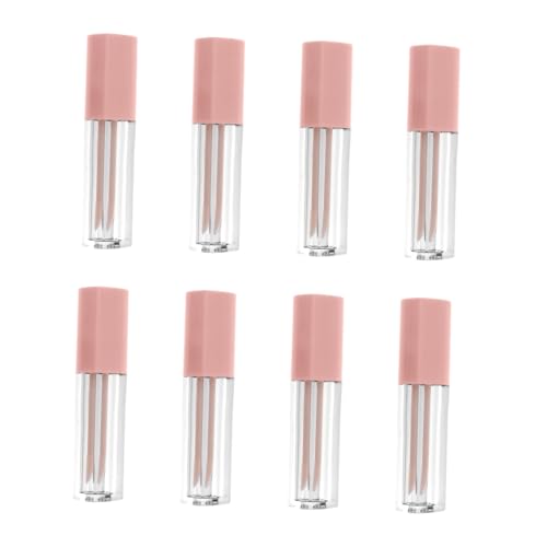 MERRYHAPY 8 Stück Gloss Sub Storage Ml Tubes Lip Tragbare Reiseflaschen Auslaufsichere Behälter Wiederverwendbare Kreative Flaschenlotion Herzförmige Probe von MERRYHAPY