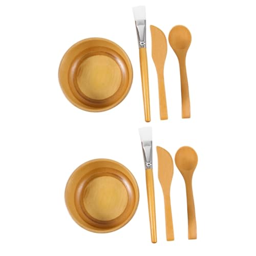 MERRYHAPY 8stücke Teiliges Set Für Gesichtsmaske Spatel Pinsel Und Löffel Für Hautpflege Mischen Von von MERRYHAPY