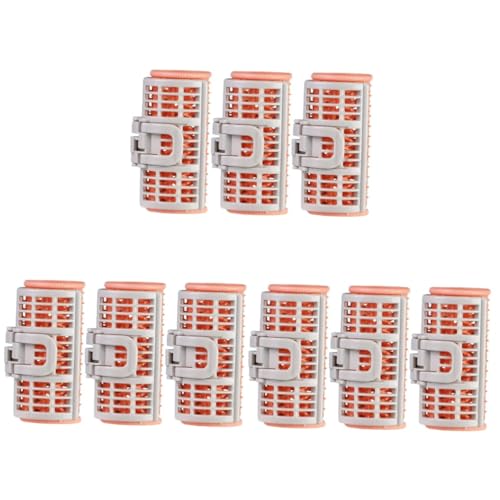 MERRYHAPY 9 Stk Lockens Lauch Mit Halter Rollen Ausblasen Friseurwerkzeuge Haarspangen Für Frauen Diy Schlafende Lockenwickler Werkzeuge Für Lockiges Haar Lockige Haarspangen Sport von MERRYHAPY