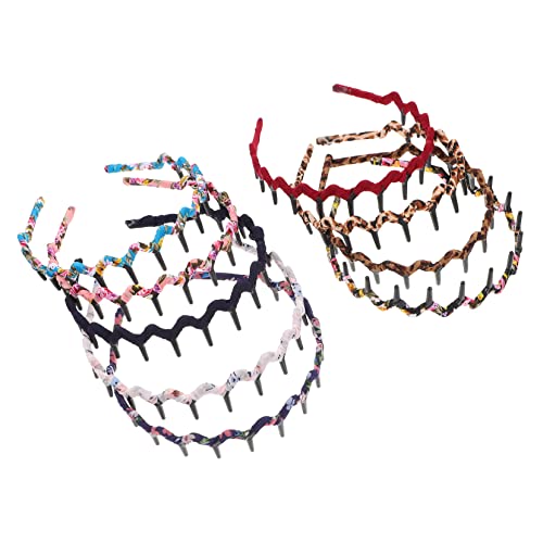 MERRYHAPY 9stücke Damen Zahn Stirnband Aus Gemischte Farbe Kopfschmuck Accessoire Für Mädchen Praktisch Und Leicht Zu Tragen von MERRYHAPY