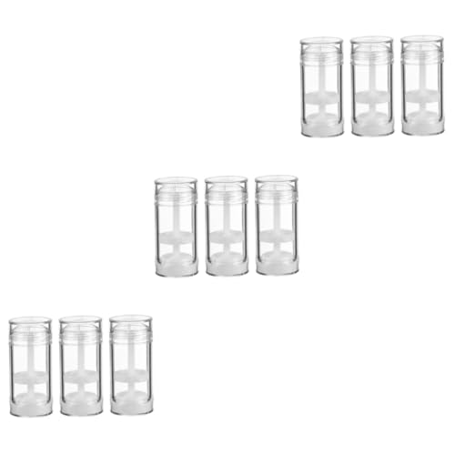 MERRYHAPY 9stücke Leere Lippenstift-behälter Nachfüllbare Lip Balm Tuben Für -kosmetik Transparent Für Lippenbalsam Lipgloss Und Mehr von MERRYHAPY