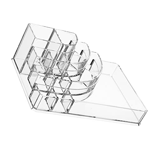 MERRYHAPY Acryl Aufbewahrungsbox Für Kosmetika Schminktisch-organizer Transparentes Tablett Zum Ordnen Von Hautpflegeprodukten Und Kleinigkeiten von MERRYHAPY