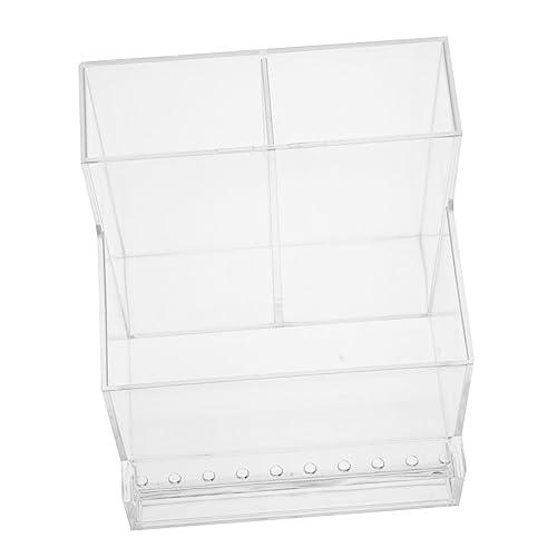 MERRYHAPY Acryl Make-up Aufbewahrungs Organizer Halter Kosmetikwerkzeugbehälter Schreibtisch-organizer Einfacher Stiftebehälter Pragmatischer Aufbewahrungshalter von MERRYHAPY