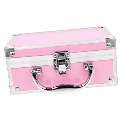 MERRYHAPY Alu Kosmetikkoffer Tragbar Robuste Aluminiumlegierung Make-up-box Organizer Für Nagelzubehör Und Utensilien Aufbewahrungsbox Für Reise Und Alltag von MERRYHAPY