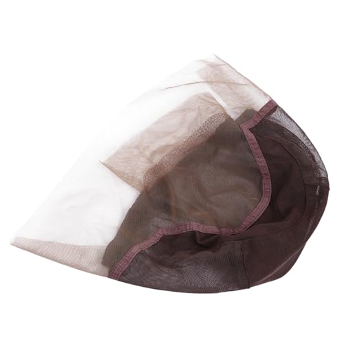 MERRYHAPY Atmungsaktive Verstellbare Spitzen-perückenkappe aus Netzstoff Weich Stabil und Luftdurchlässig für Damen und Vielseitige Haartypen zur Einfachen Perückenherstellung und Sicherem von MERRYHAPY