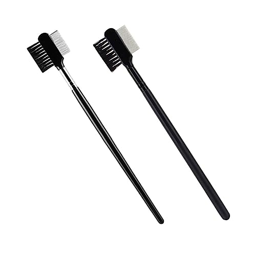 MERRYHAPY Augenbrauenpinsel Und Wimpernkamm 2 Stück Tragbares Make-up-tool Für Mädchen Gesichts-make-up-tool von MERRYHAPY
