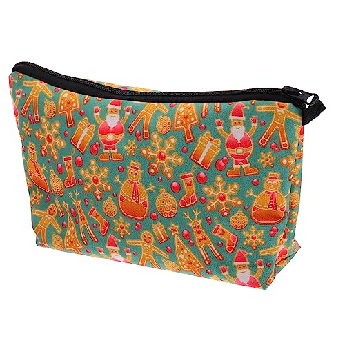 MERRYHAPY 1stück Weihnachts Reise Kosmetiktasche Tragbare Organizer Für Toilettenartikel Vielseitiger Aufbewahrungsbeutel Für Kosmetik Und Hygieneartikel Für Reisen Und von MERRYHAPY