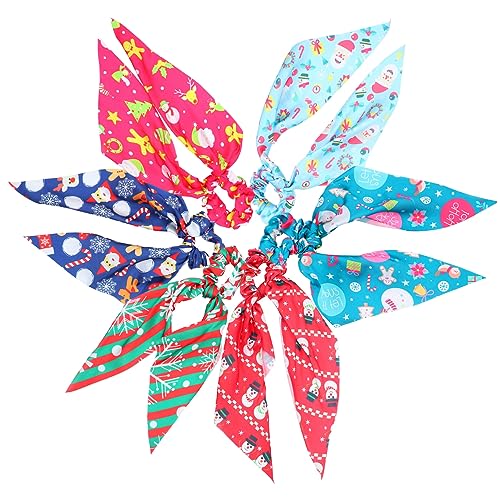 MERRYHAPY Bequemer Haargummi Mit Weihnachtsschleife Haargummi Pferdeschwanzhalter Für Frauen von MERRYHAPY