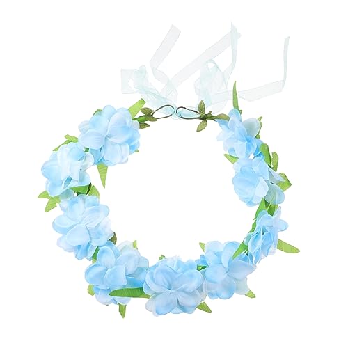 MERRYHAPY Blumengirlanden-stirnband Aus Tuch Mit Simuliertem Kranz Für Haarhoop Strandurlaub Und Fotoshootings Für Teenager Und Mädchen von MERRYHAPY