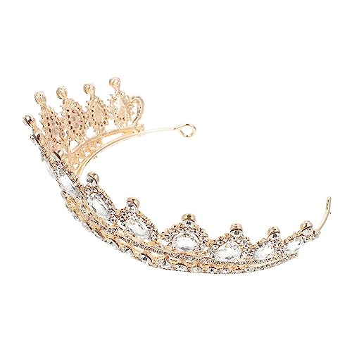 MERRYHAPY Bridal Crown Tiara Mit Kristallen Luxuriöse Haaraccessoires Für Frauen Für Hochzeiten Partys Und Besondere Anlässe Leicht Und Langlebig Perfektes Für Bräute Und Freundinnen von MERRYHAPY