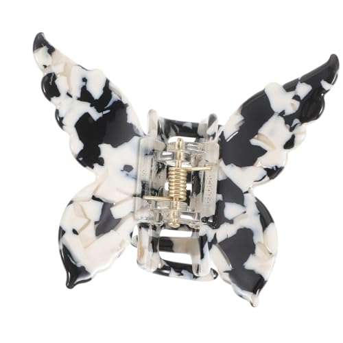 MERRYHAPY Butterfly Haarklammer aus Langlebigem Acetat Stabiler Haarklipp für Dickes Haar Modischer Haarschmuck für Mädchen und Frauen Geeignet für Halboffene Frisuren Einfach zu Stylen und von MERRYHAPY