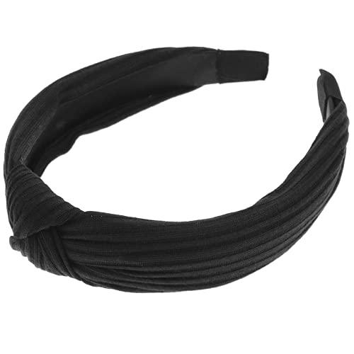 MERRYHAPY Breites Spitzen Haarband Für Damen Und Mädchen Elastisches Haarschmuck Stirnband in Schwarz Accessoire Für Yoga Fitness Und Freizeit von MERRYHAPY