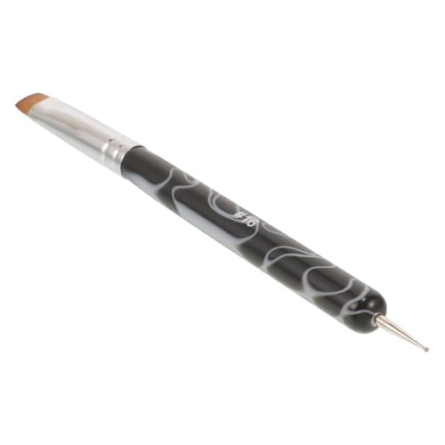 MERRYHAPY Doppelseitiger Nail Polish Brush Nagel Pinsel mit Präzisionsspitze für Maniküre Nail Art DIY Zuhause und Salon Komfortabler Griff Vielseitig für Feine Muster von MERRYHAPY