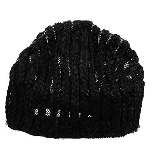 MERRYHAPY Dreadlocks-kopfbedeckung Spitze Geschlossenes Haarmaschennetz Kahl Haarnetz Für Perücke Cosplay Cornrow Flechtzubehör Puffer Perückenzubehör Black Tp Material Senden von MERRYHAPY