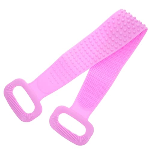 MERRYHAPY Dusch Bürste Mit Langem Stiel Massagebürste Aus Silikon Für Badetuch Peeling-gurt Für Körperpflege Badezimmerzubehör Einfach Zu Reinigen von MERRYHAPY