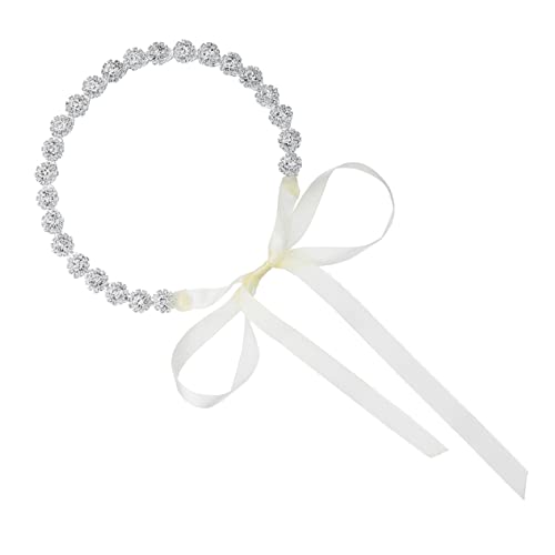 MERRYHAPY 1stück Brautschmuck Mit Strass Und Satinband Haarschmuck-accessoire Für Hochzeiten Und Handgefertigt Feinem Legierungsmaterial Silberfarbe Passend Zu Verschiedenen Kleidern MERRYHAPY 1stück Brautschmuck Mit Strass Und Satinband Haarschmuck-accessoire Für Hochzeiten Und Handgefertigt Feinem Legierungsmaterial Silberfarbe Passend Zu Verschiedenen Kleidern von MERRYHAPY