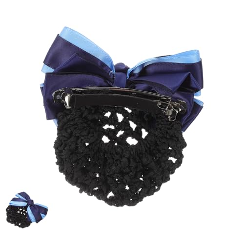 MERRYHAPY Elegantes Haarnetz mit Schleife für Damen Langlebiges Vielseitiges Haarschmuck accessoire für Ballerina dutt und Beruf Leicht zu Reinigen Modisches Haarnetz für Verschiedene von MERRYHAPY