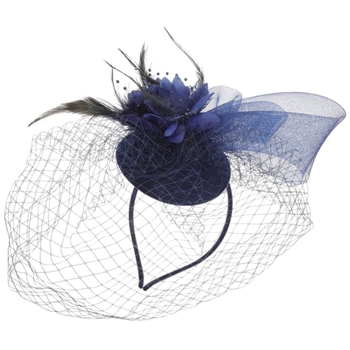 MERRYHAPY Fascinator Für Damen Teeparty Netzblumen-accessoire Elegantes Haardekor Für Damen von MERRYHAPY