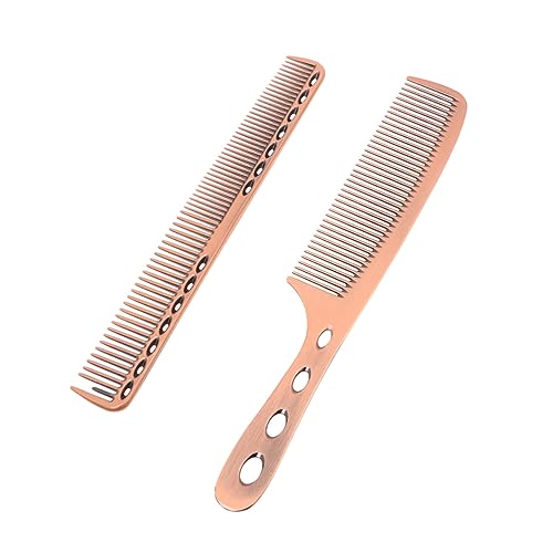MERRYHAPY Friseur Set Teiliges Aluminium Set für Männer und Professionelle Salon Kämme Bronze für Haarschneidewerkzeuge und Haarentwirrung MERRYHAPY Friseur Set Teiliges Aluminium Set für Männer und Professionelle Salon Kämme Bronze für Haarschneidewerkzeuge und Haarentwirrung von MERRYHAPY
