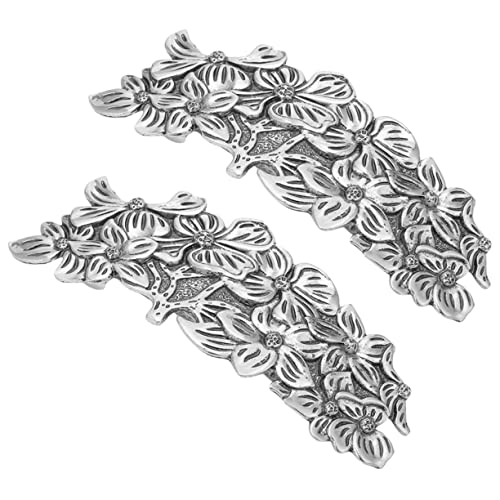 MERRYHAPY 2stücke Blumen Haar Klammern Mädchen Haarnadeln Luxuriöse Blume Haarspangen Haar Zubehör Für Hochzeit Geburtstag Party Schmuck von MERRYHAPY