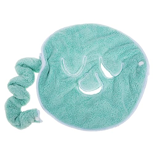 MERRYHAPY Fleece Gesichtsmaske Handtuch Weiche Absaugende Und Pflegende Gesichtsmaske Für Spa Und Heimgebrauch Abnehmbar Und Tragbar Für Schönheitsliebhaber von MERRYHAPY