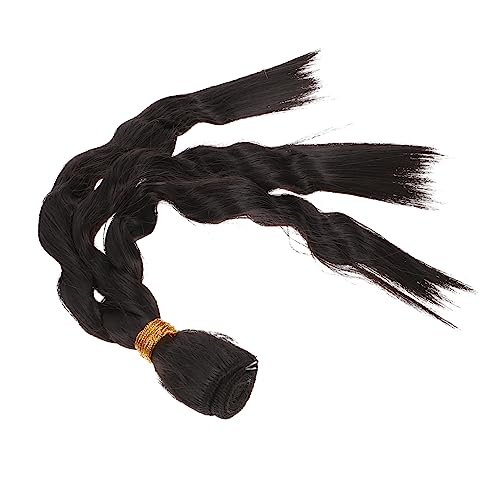 MERRYHAPY Wellenförmige Haarverlängerung Für Damen Natürliche Lockige Perücke Für Alltag Partys Cosplay Und Mehr Hochwertiges Weiches Material Leicht Zu Befestigen Und Abnehmbar von MERRYHAPY