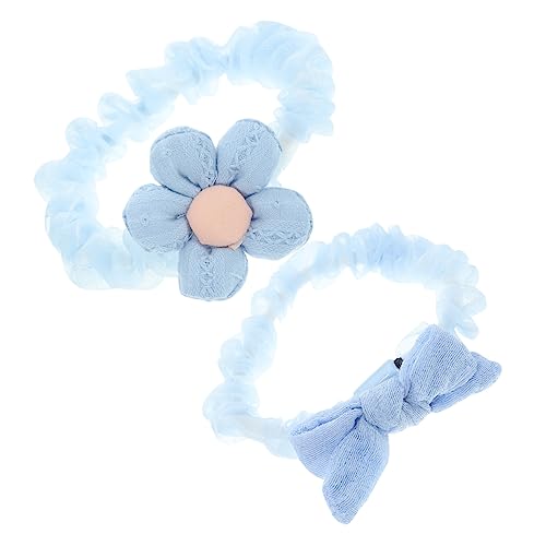 MERRYHAPY Haar-accessoires Für Mädchen 2er-pack Haargummis Mit Schleife Pferdeschwanzhalter Für Frauen Und Mädchen in von MERRYHAPY