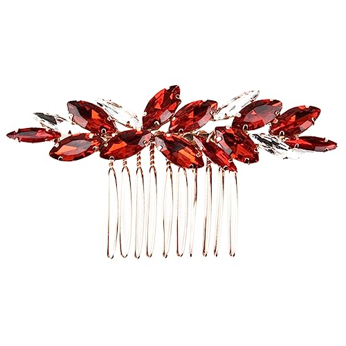 MERRYHAPY Haarkamm Mit Kristallen Hochzeit Seitlicher Haar-schmuck Für Damen Hochzeits-accessoire Mit Strasssteinen Haarstyling-tool Für Besondere Anlässe von MERRYHAPY